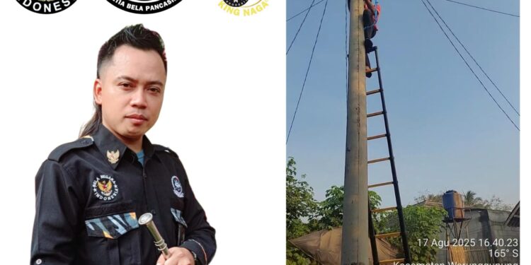 King Naga Desak PLN Lebak Bertindak, Wifi Liar Nempel di Tiang Listrik